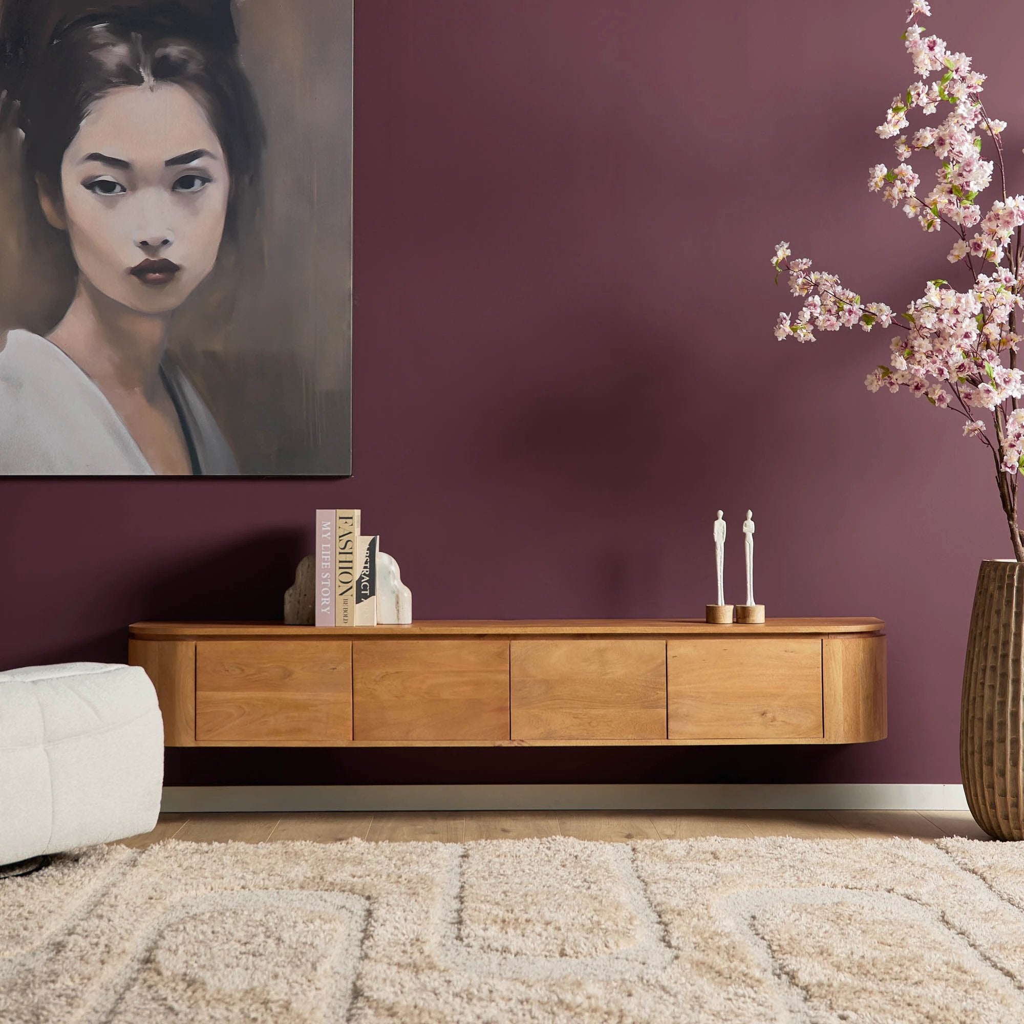 TV-meubel Excellent Naturel | 200 cm by Starfurn