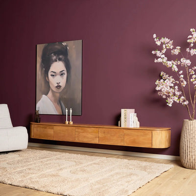 Tv-meubel Excellent Naturel | 280 cm by depauwwonen