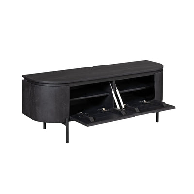 Tv-meubel Excellent Zwart | 120 cm by depauwwonen