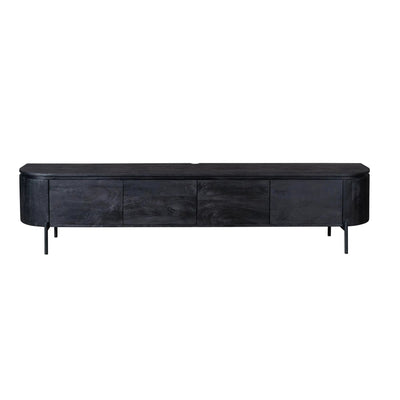 Tv-meubel Excellent Zwart | 200 cm by depauwwonen