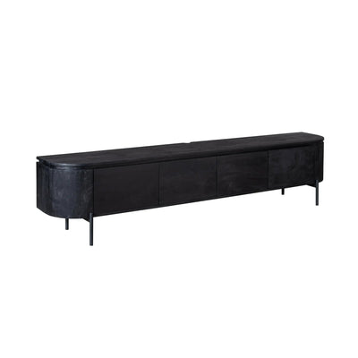 Tv-meubel Excellent Zwart | 200 cm by depauwwonen