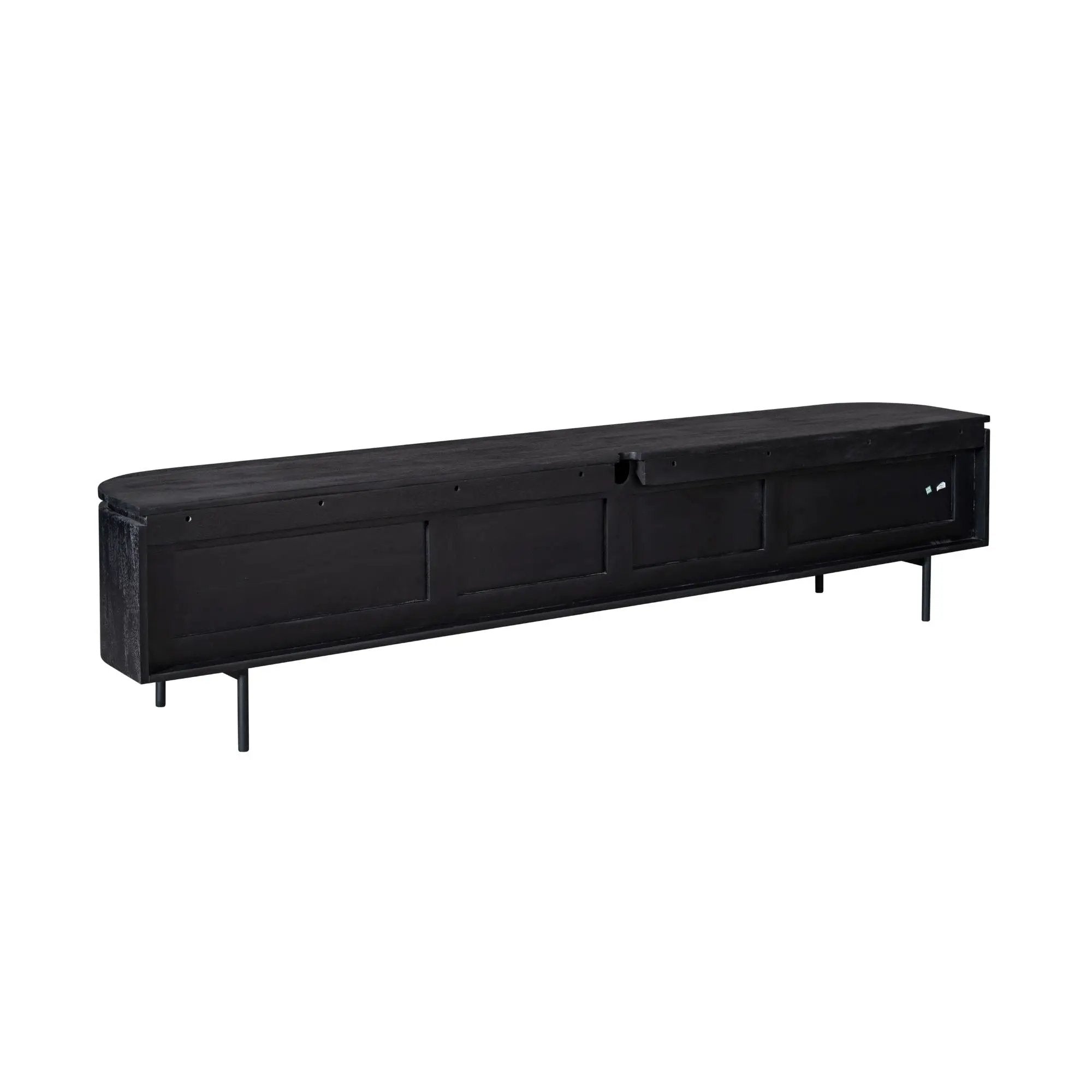 Tv-meubel Excellent Zwart | 200 cm by depauwwonen