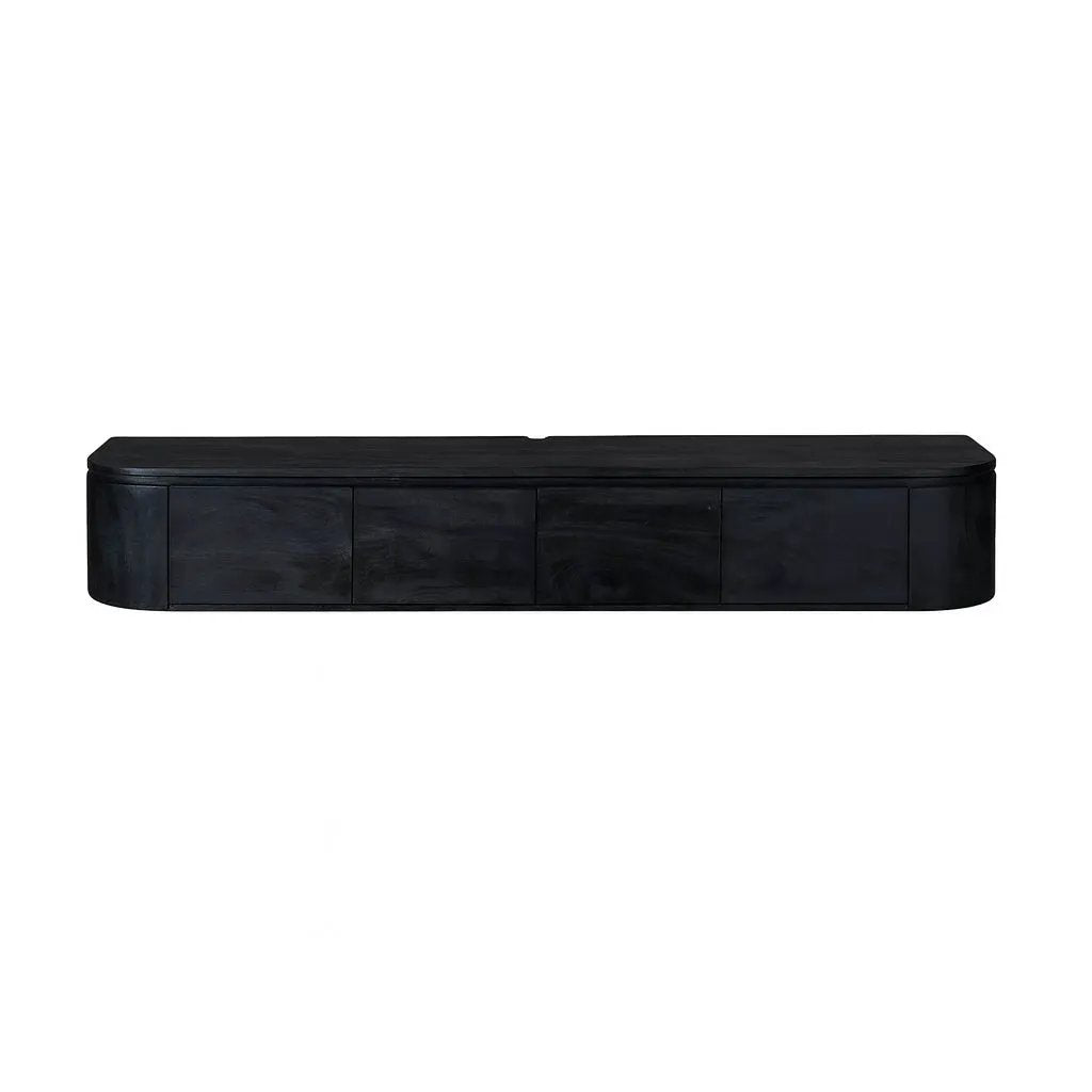 Tv-meubel Excellent Zwart | 200 cm by depauwwonen