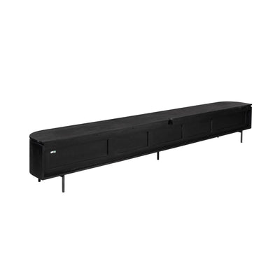 Tv meubel Excellent Zwart | 280 cm by depauwwonen