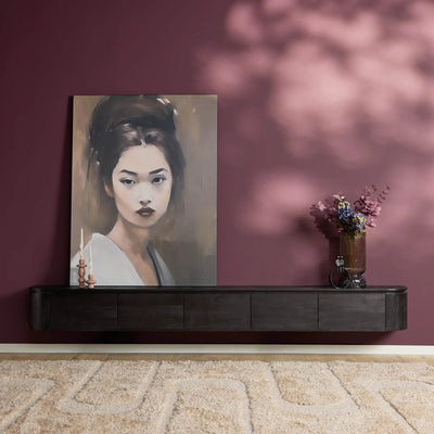 Tv meubel Excellent Zwart | 280 cm by depauwwonen