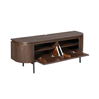 Tv-meubel Excellent Bruin | 120 cm by depauwwonen
