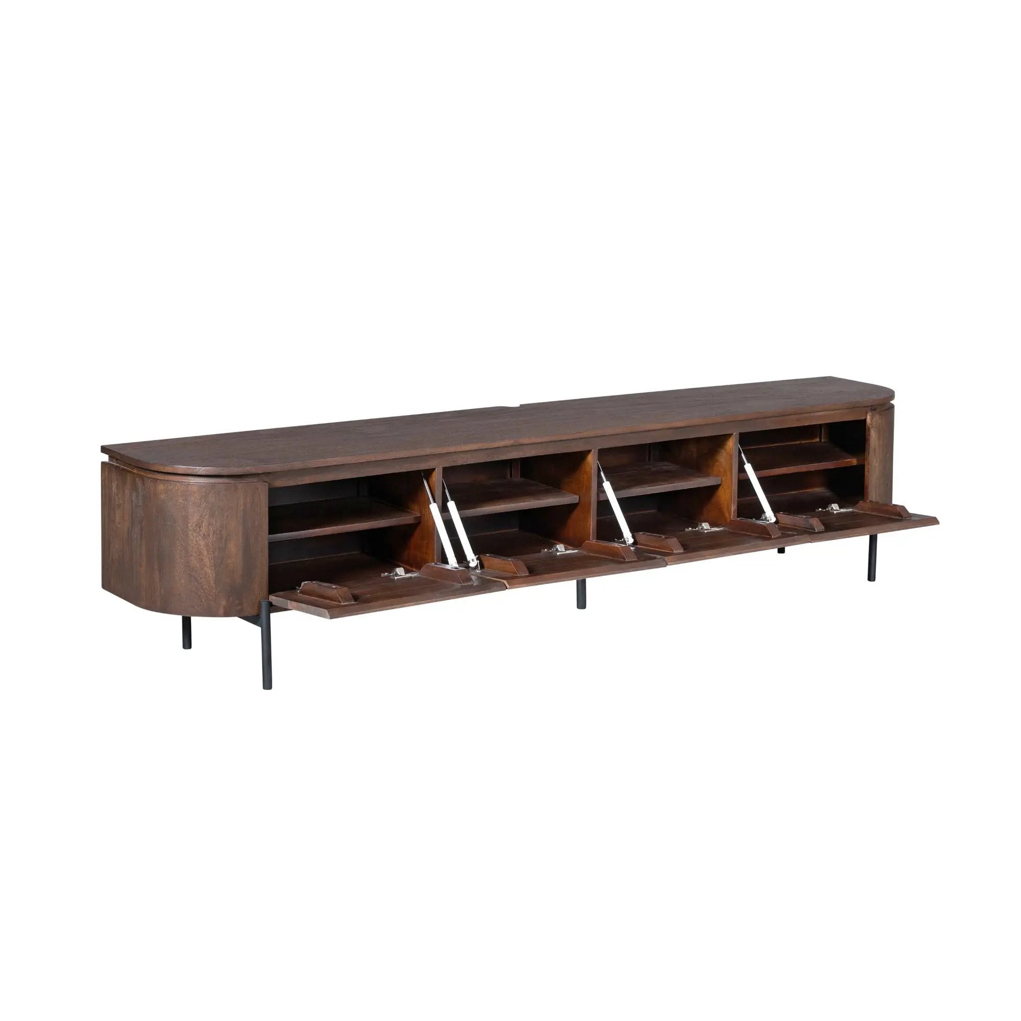 Tv-meubel Excellent Bruin | 240 cm by depauwwonen