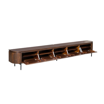 Tv-meubel Excellent Bruin | 280 cm by depauwwonen