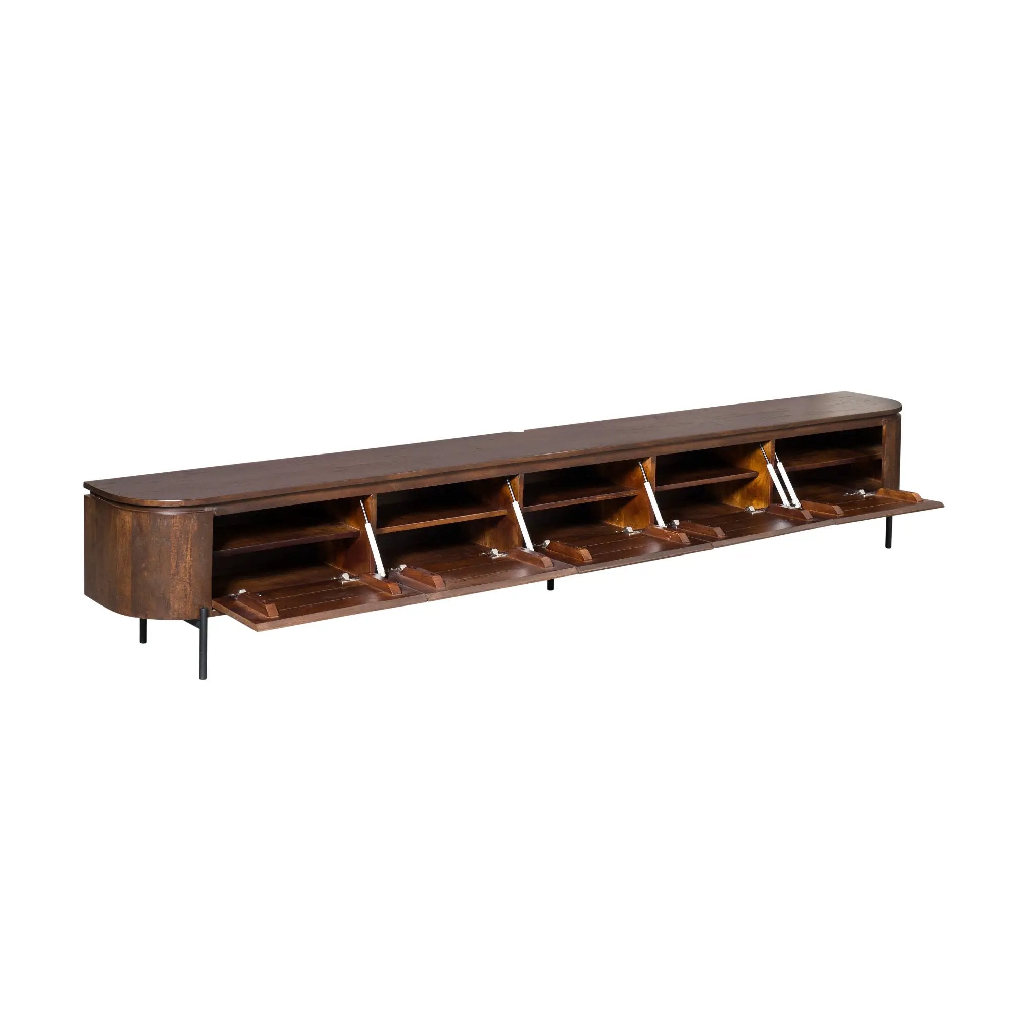 Tv-meubel Excellent Bruin | 280 cm by depauwwonen