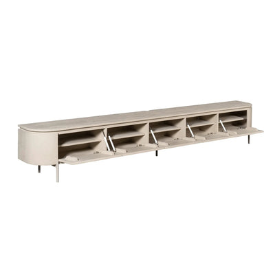 Tv-meubel Excellent Zand | 280 cm by depauwwonen