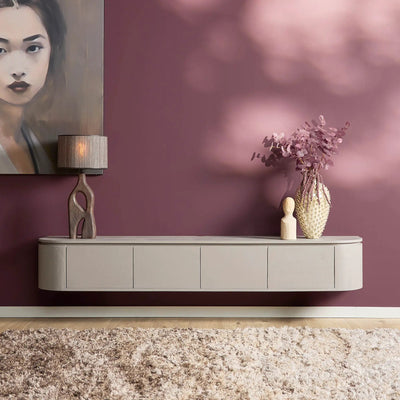 Tv-meubel Excellent taupe | 200 cm by depauwwonen
