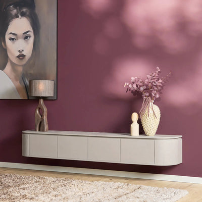 Tv-meubel Excellent taupe | 200 cm by depauwwonen
