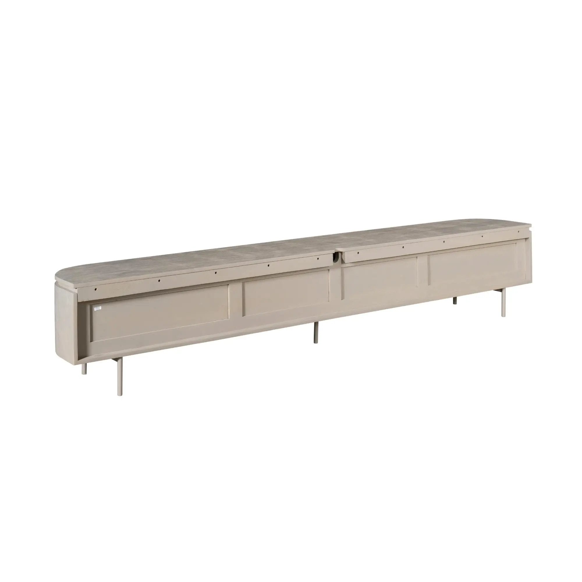 tv-meubel Excellent Taupe | 240 cm by depauwwonen