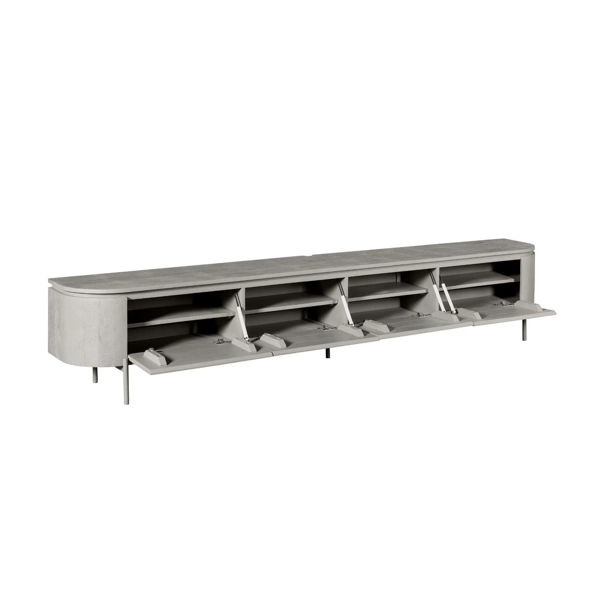 tv-meubel Excellent Taupe | 240 cm by depauwwonen