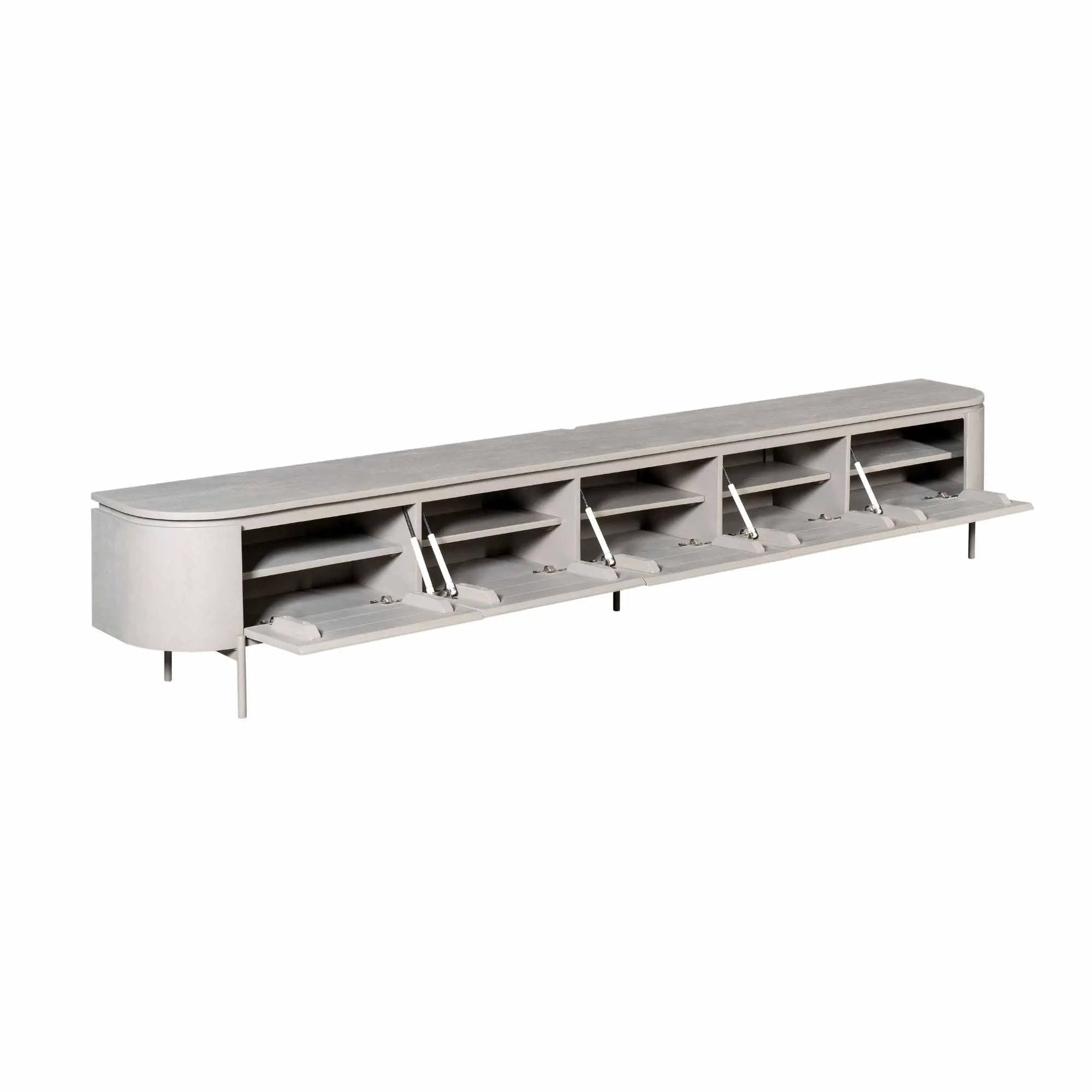 Tv-meubel Excellent taupe | 280 cm by depauwwonen