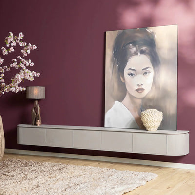 Tv-meubel Excellent taupe | 280 cm by depauwwonen