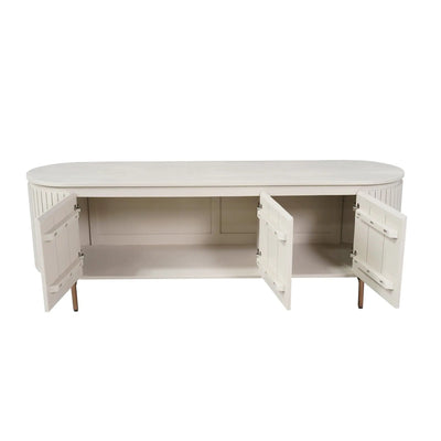 TV-meubel Solana zand mangohout 165 cm by depauwwonen