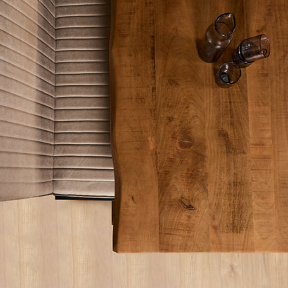 Boomstam eettafel Boston | 160 cm