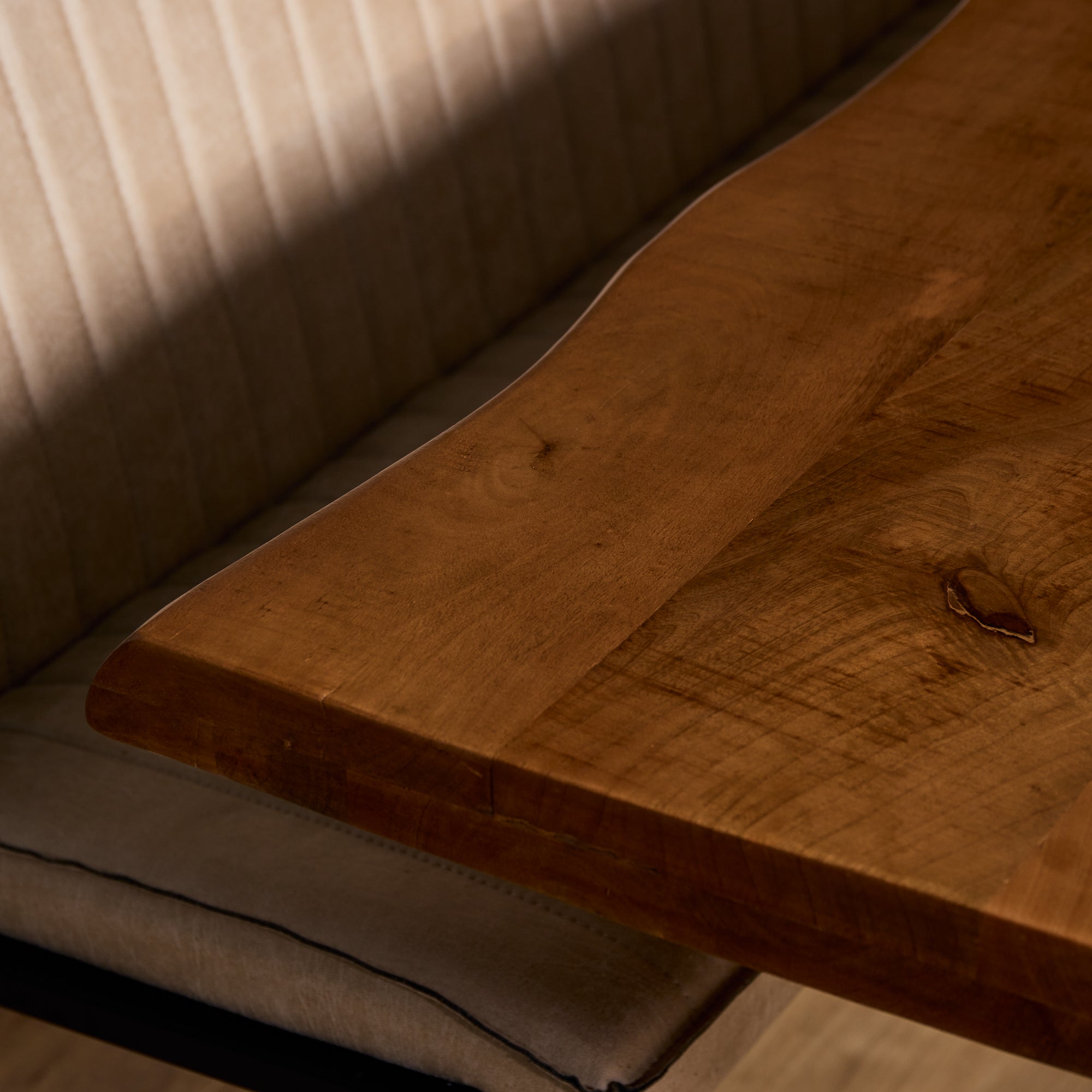 Boomstam eettafel Boston | 160 cm