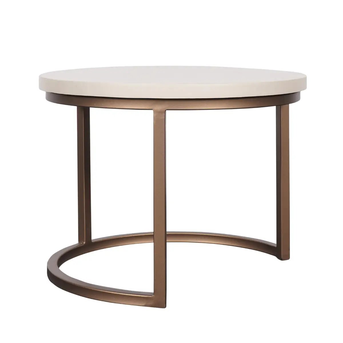 Salontafel Madison Zand | 70 cm | set van 3 by depauwwonen