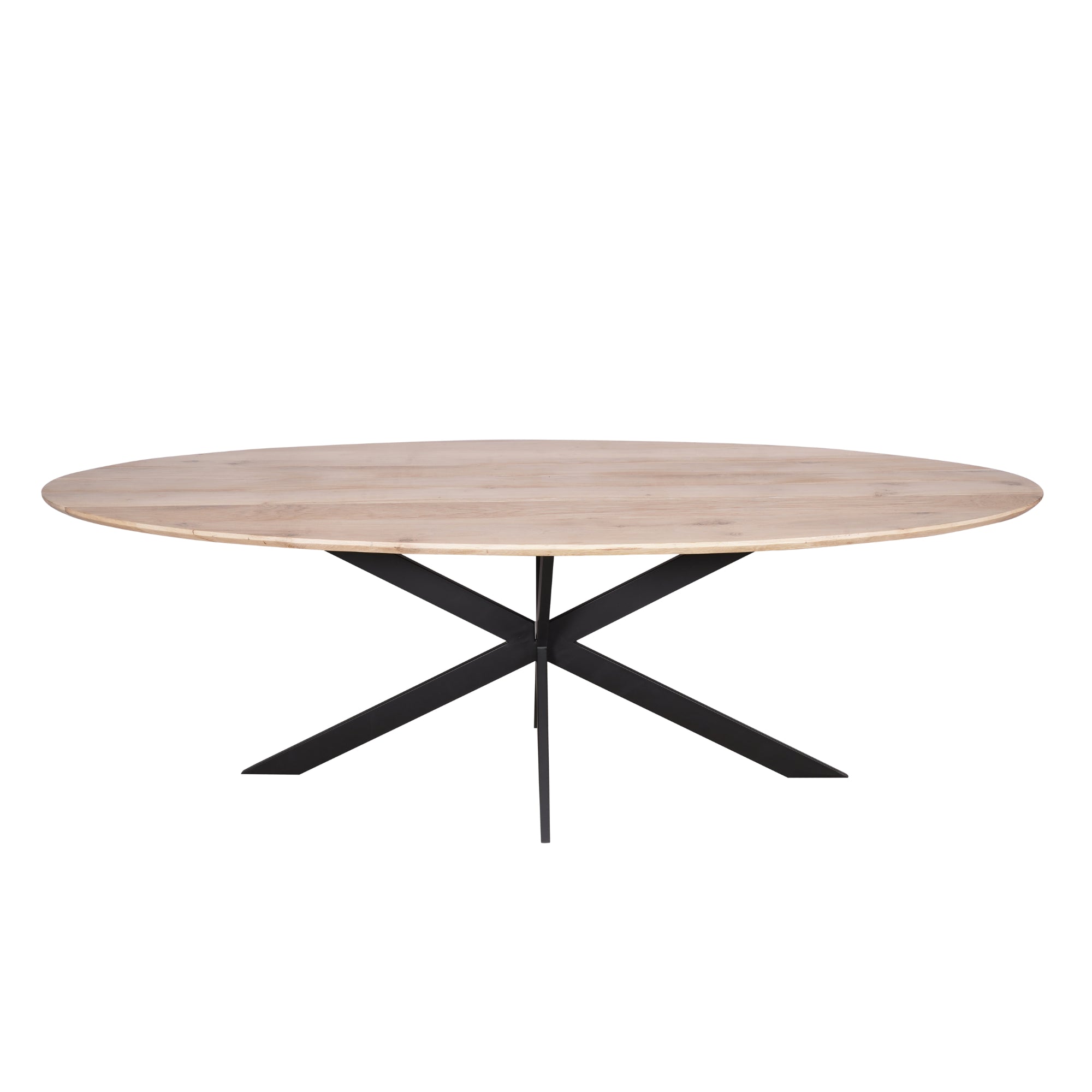 Eettafel Eiken Ferris | Ovaal 210 cm | Naturel