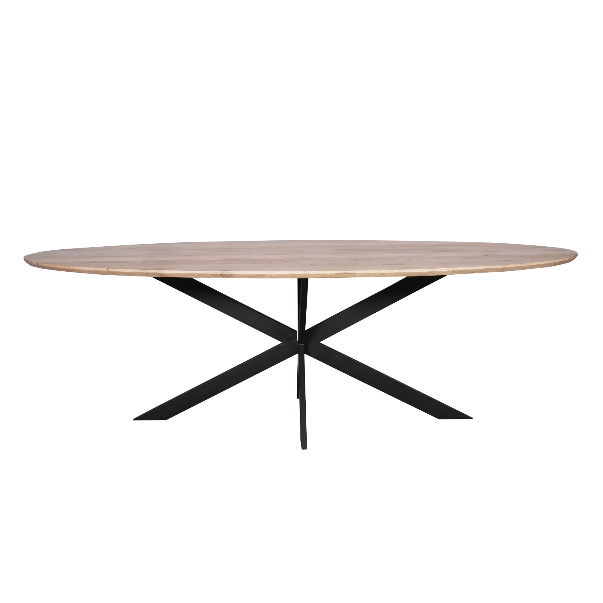 Eettafel Eiken Ferris | Ovaal 210 cm | Naturel