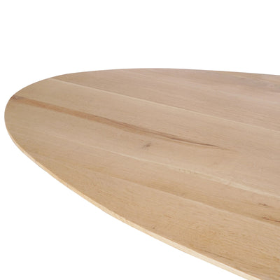 Eettafel Eiken Ferris | Ovaal 210 cm | Naturel by Starfurn