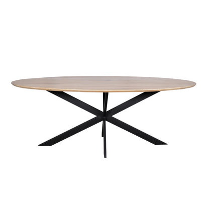 Eettafel Eiken Ferris | Ovaal 240 cm | Naturel