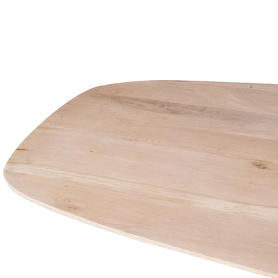 Eiken eettafel Ferris | Deens Ovaal 200 cm | Naturel by Starfurn
