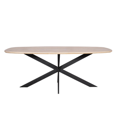 Eiken eettafel Ferris | Deens Ovaal 200 cm | Naturel by Starfurn