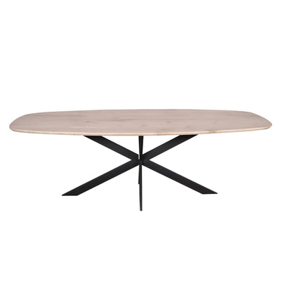 Eiken eettafel Ferris | Deens Ovaal 200 cm | Naturel by Starfurn