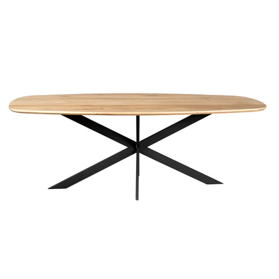 Eiken eettafel Ferris | Deens Ovaal 240 cm | Naturel by Starfurn