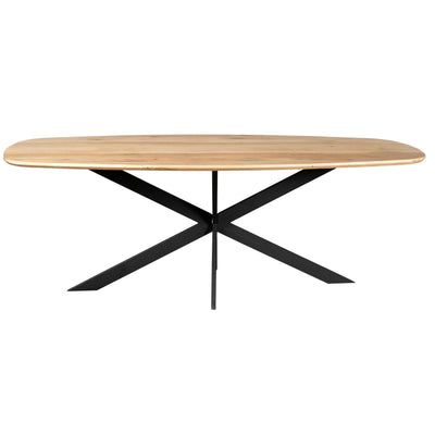 Eiken eettafel Ferris | Deens Ovaal 280 cm | Naturel by Starfurn