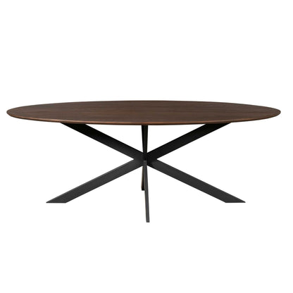 Eettafel Eiken Ferris | Ovaal 210 cm | Bruin