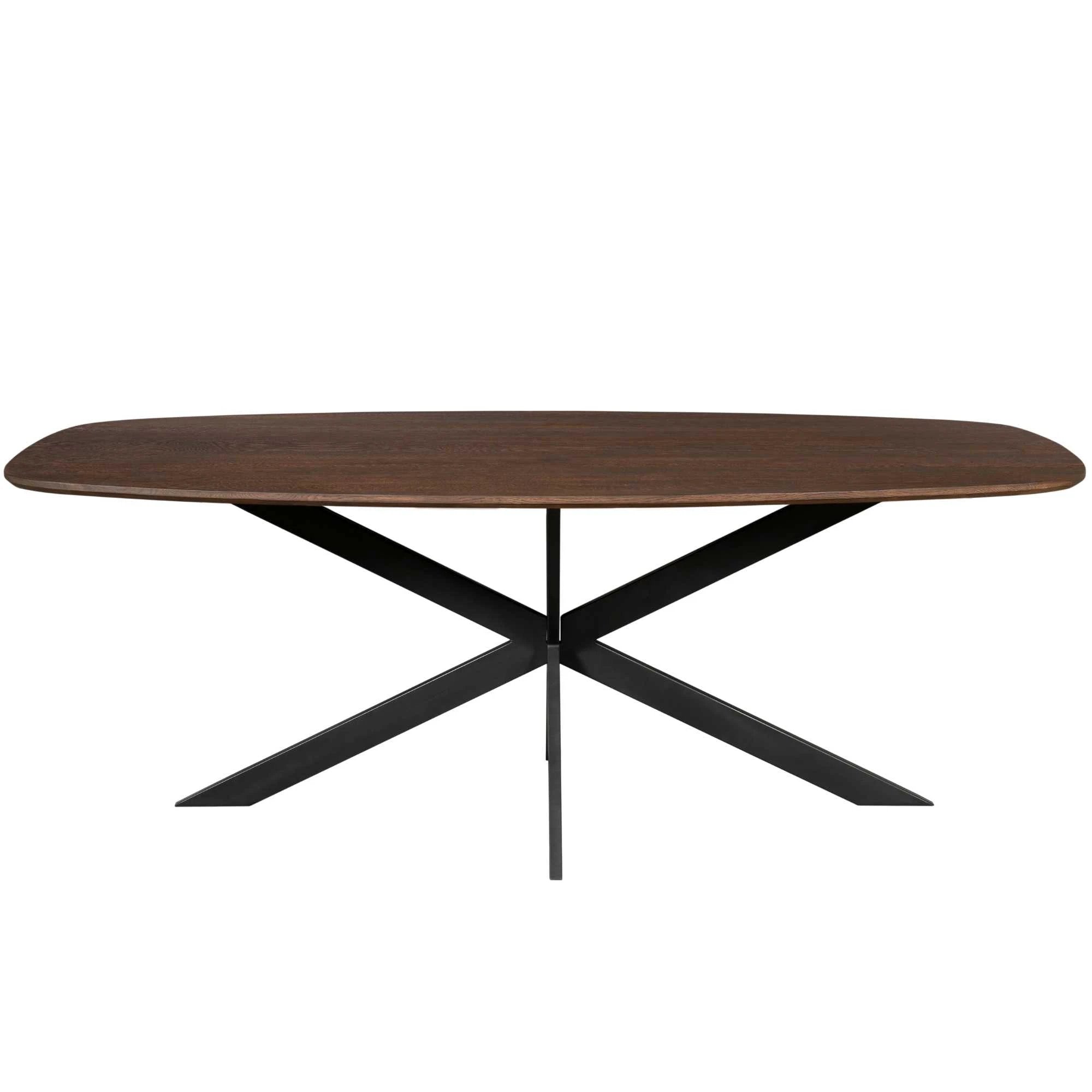 Oak dining table Ferris | Danish Oval 240 cm | Brown by depauwwonen