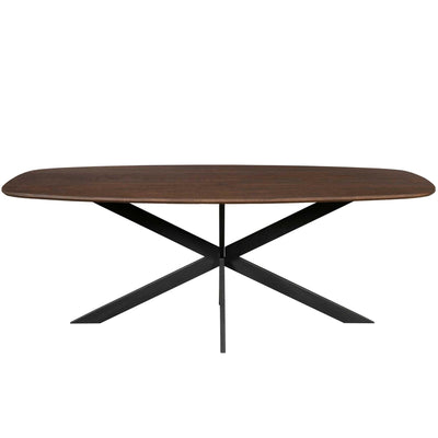 Oak dining table Ferris | Danish Oval 240 cm | Brown by depauwwonen