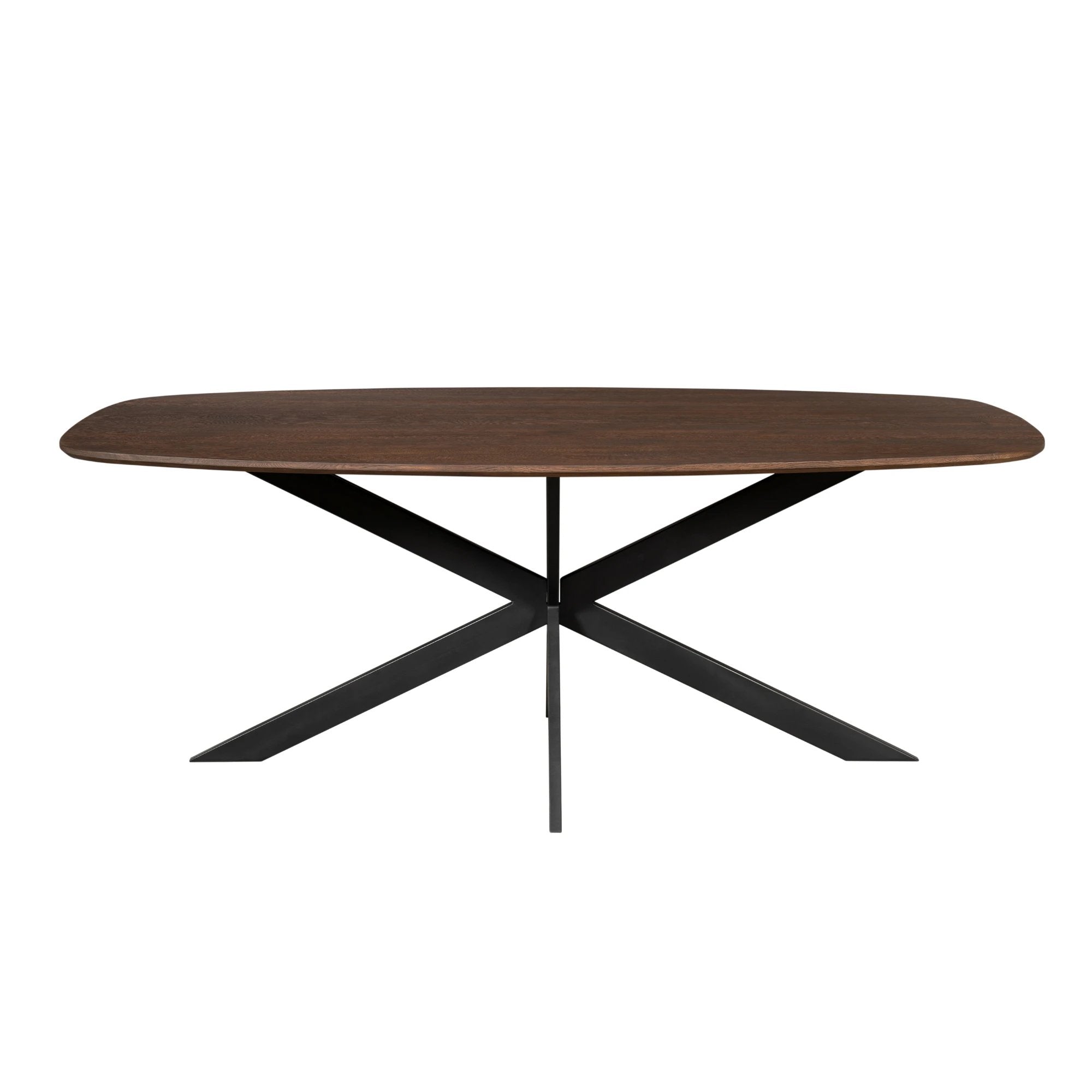 Oak dining table Ferris | Danish Oval 180 cm | Brown by depauwwonen