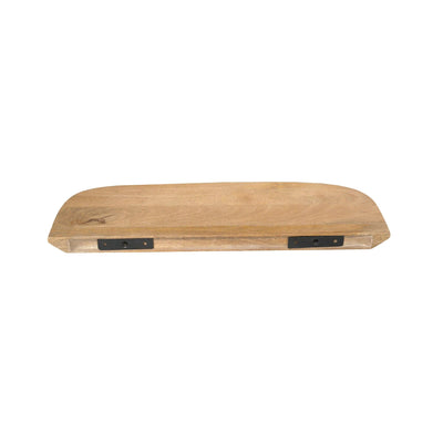 Wandplank Gusta licht mango | 60 cm | Set van 3 by depauwwonen