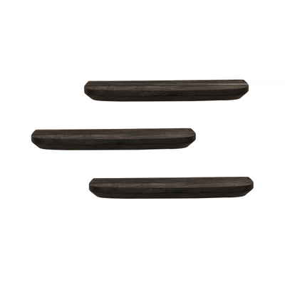 Wandplank Gusta Zwart | 60 cm | Set van 3 by depauwwonen