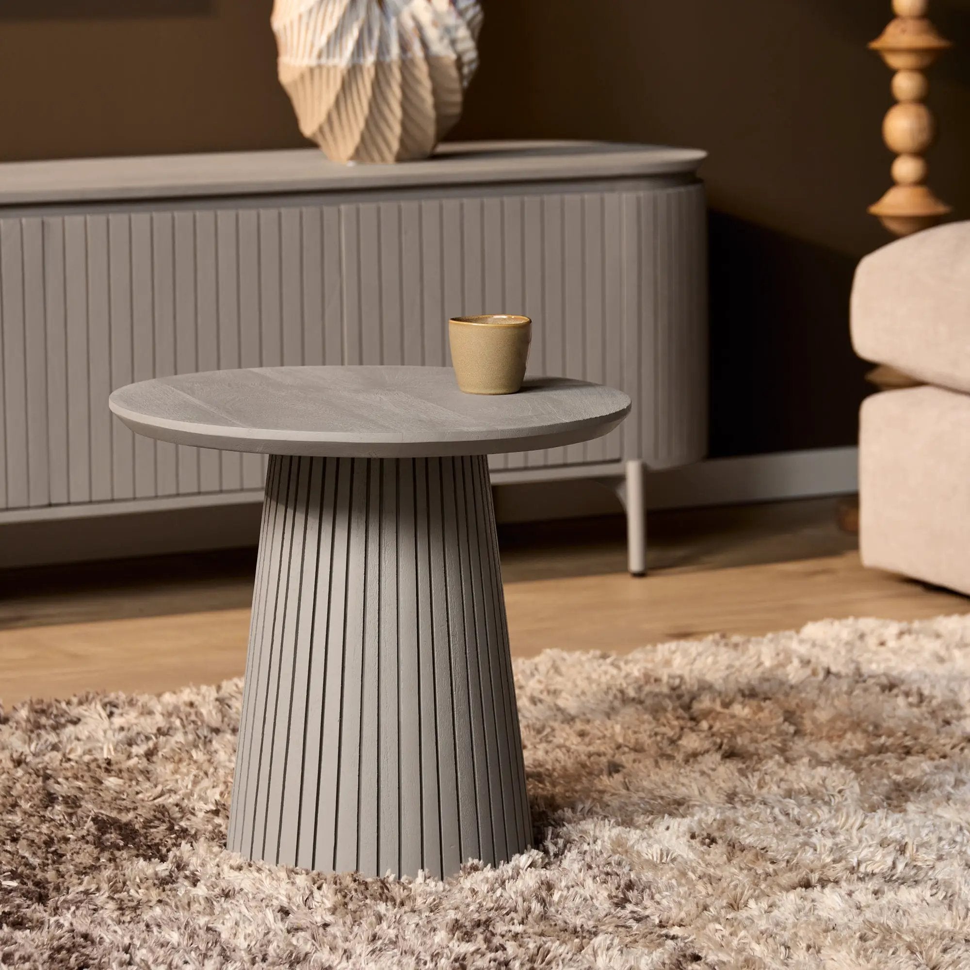 Salontafel Solana | 50 cm | Taupe by depauwwonen