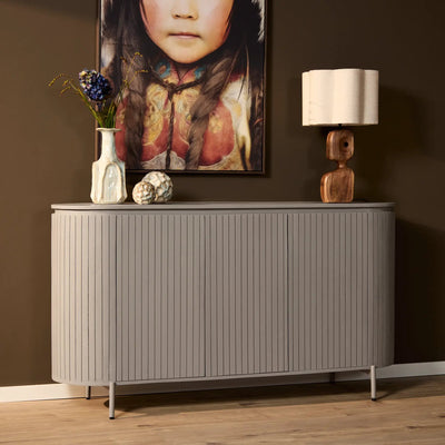 Dressoir Solana | 165 cm | Taupe by depauwwonen