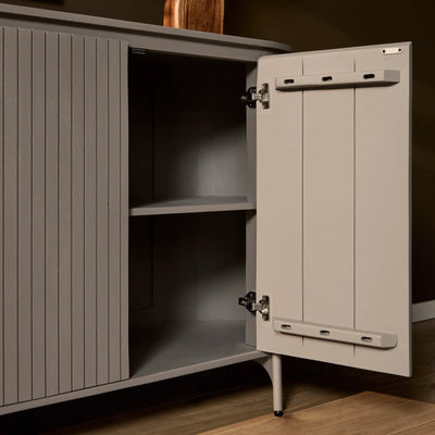 Dressoir Solana | 165 cm | Taupe by depauwwonen