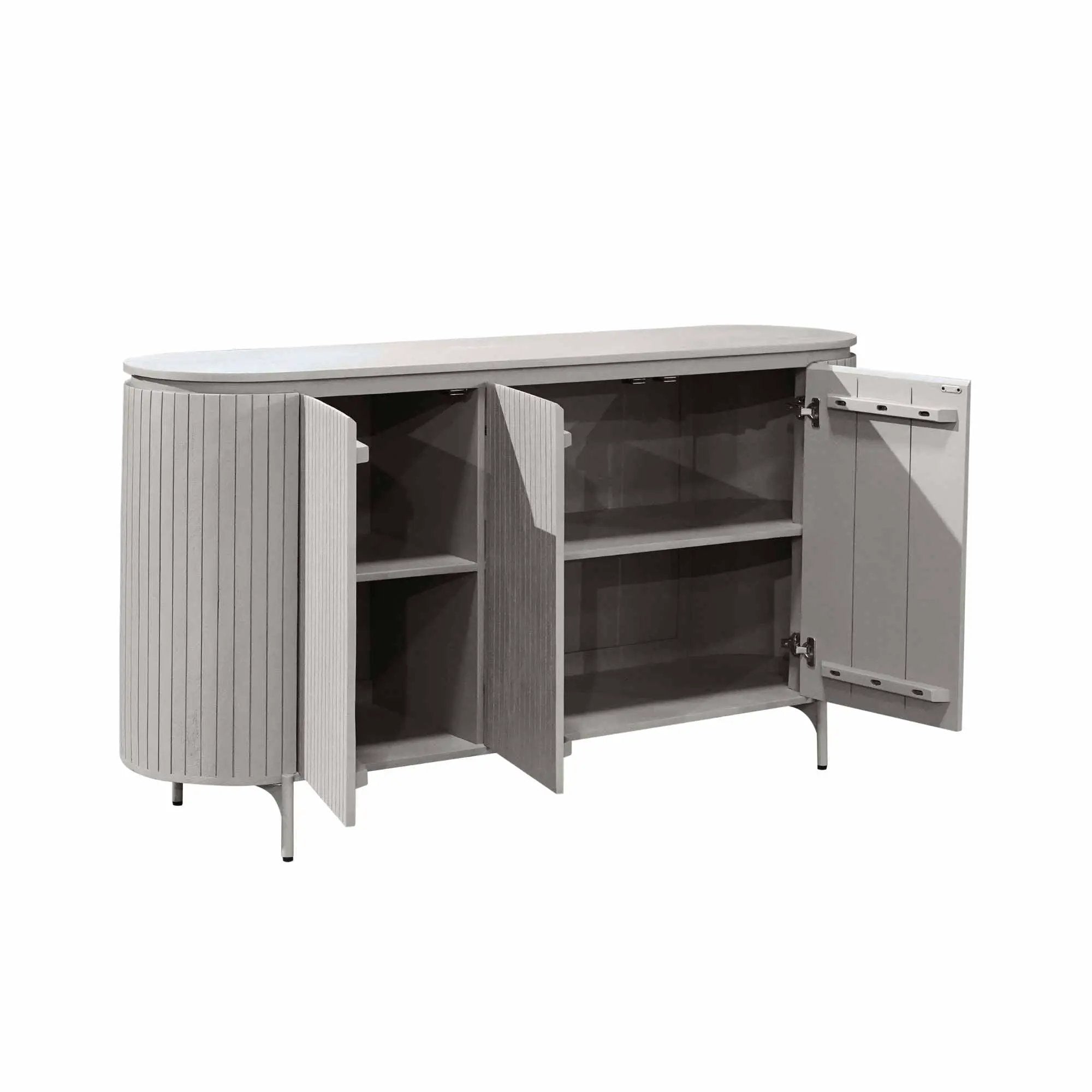 Dressoir Solana | 165 cm | Taupe by depauwwonen