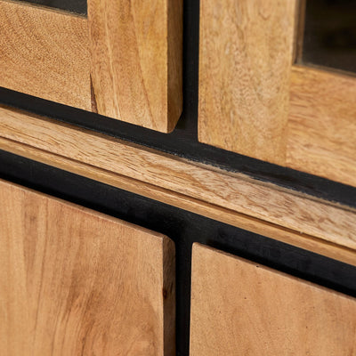 Vitrinekast RichWood | 160 cm by Starfurn