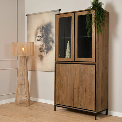 Vitrinekast RichWood | 100 cm by Starfurn