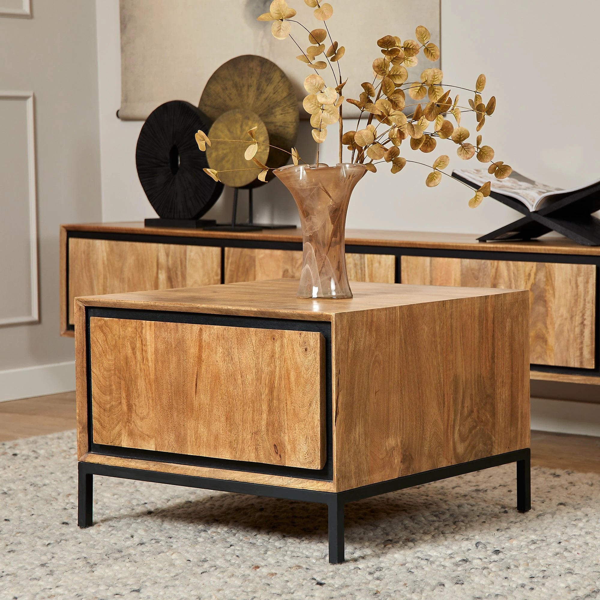 Bijzettafel RichWood | 60 cm by Starfurn