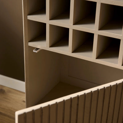 Wijnkast Madison Zand | 55 cm by Starfurn