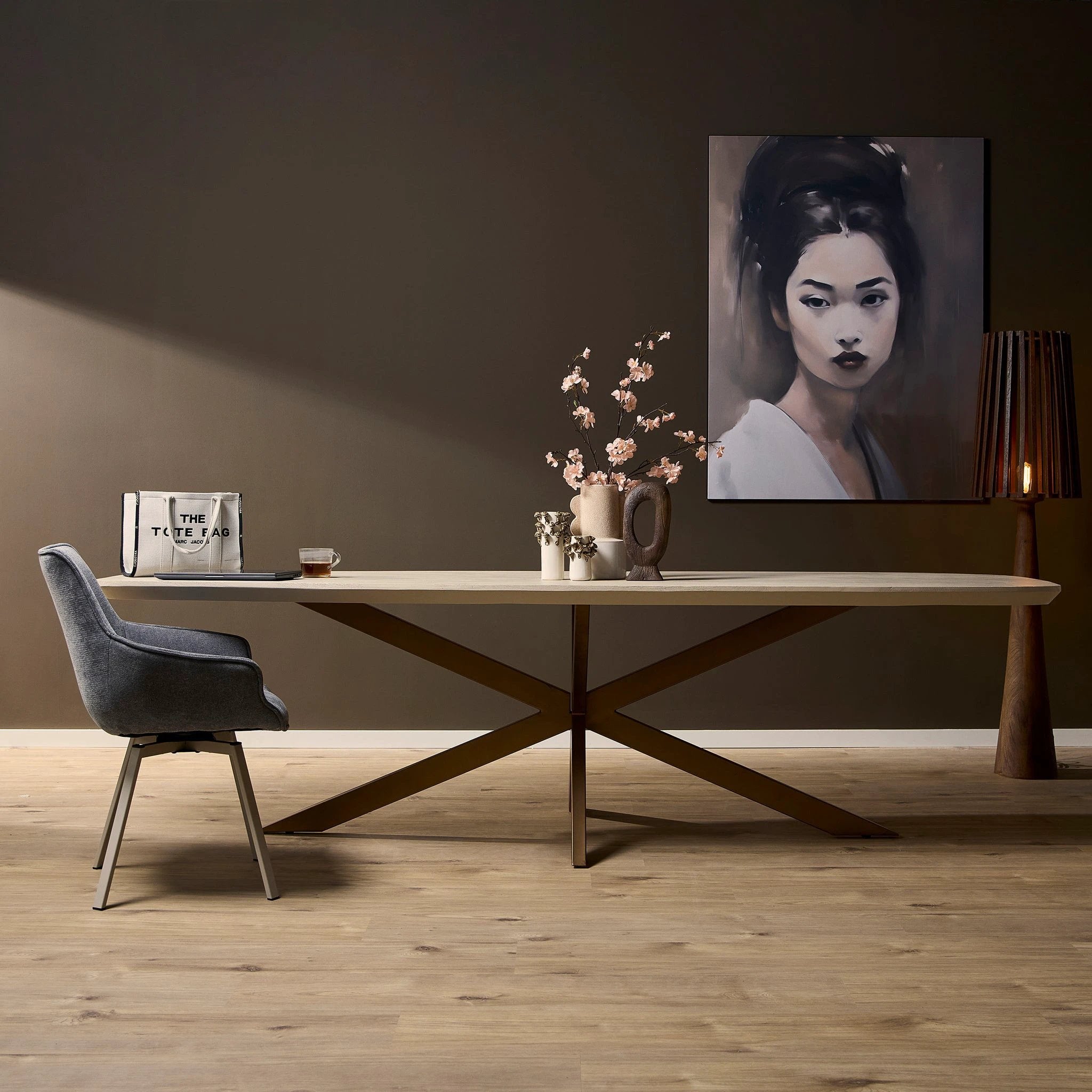 Eettafel Madison Sand | 280 cm | Deens Ovaal by Starfurn