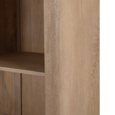 Vakkenkast XL Dallas Naturel Mangohout 160 cm by depauwwonen