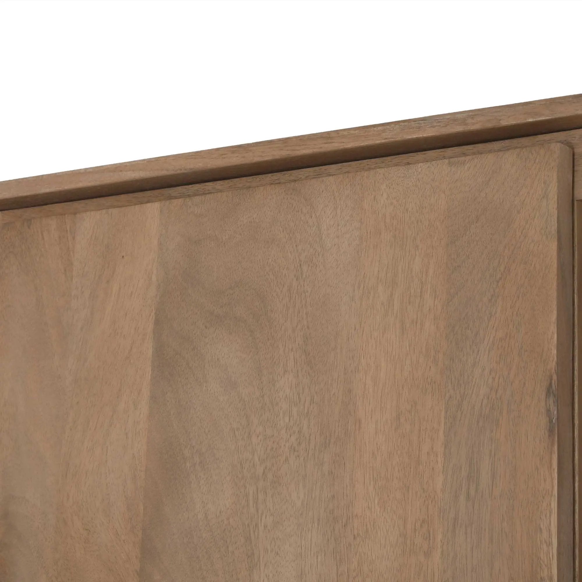 Vakkenkast XL Dallas Naturel Mangohout 160 cm by depauwwonen